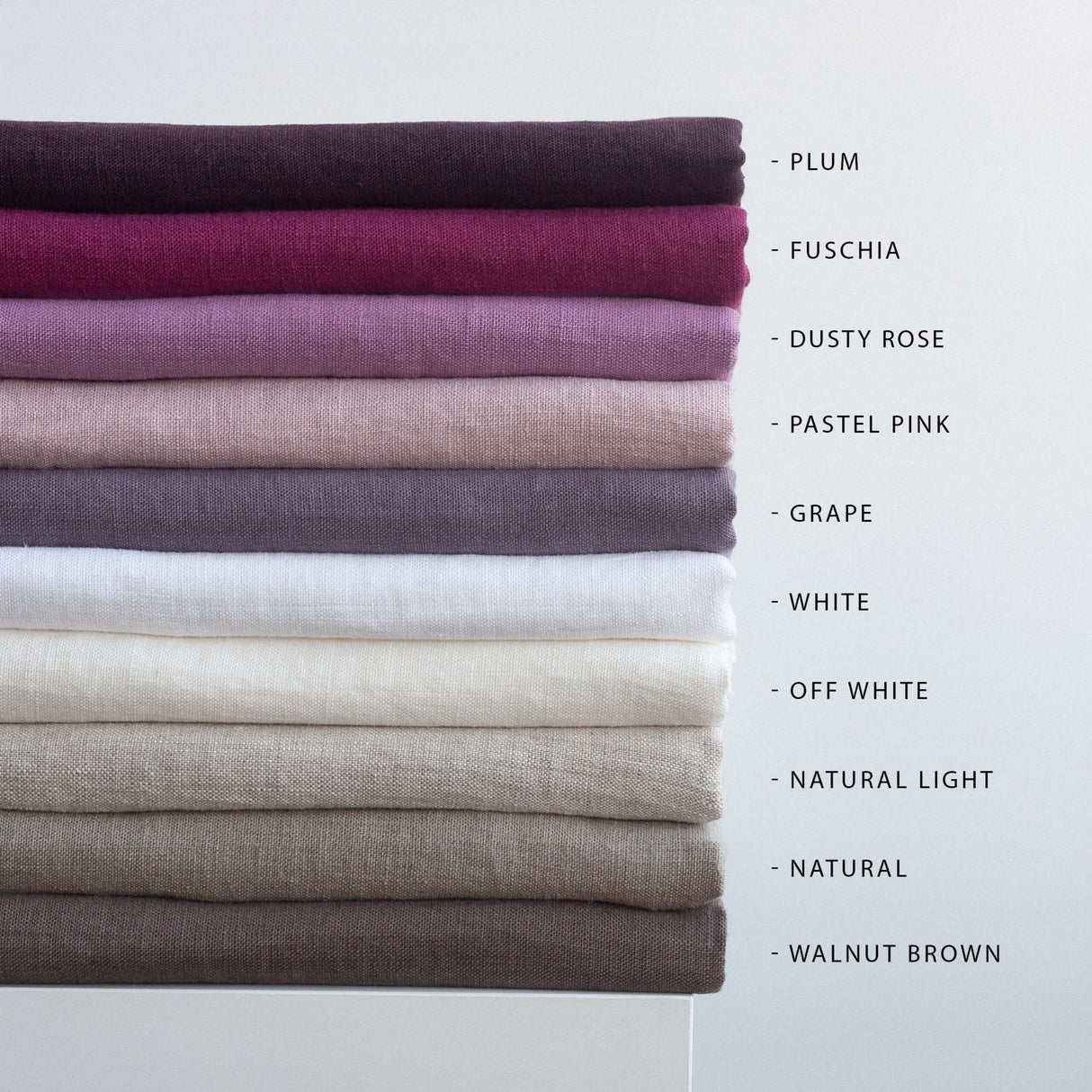 Set of Linen Tablecloth and 4 Napkins,Linen Table Set,Natural Linen Tablecloth