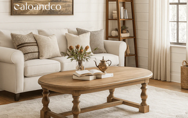 Brown Farmhouse Living Room - The Warmth Of Rustic Elegance