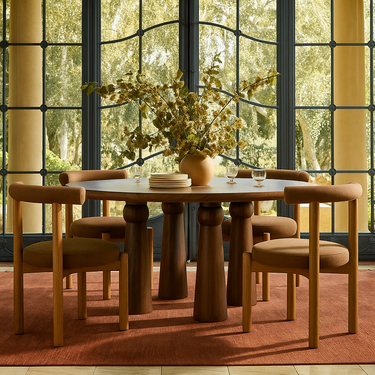 Contemporary Ash Solid Wood Dining Table For Dining Room