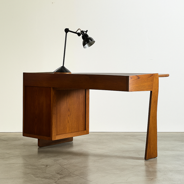 Modern Ash Solid Wood Desk For Home Office