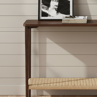 Farmhouse Solid Wood Console Table For Living Room