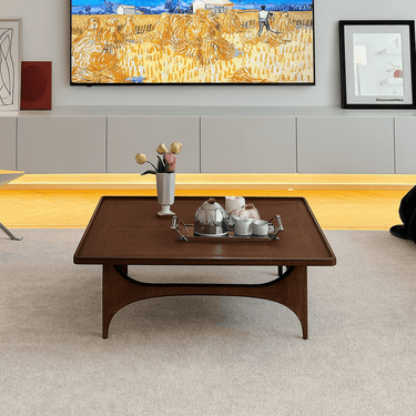 Classic Solid Wood Coffee Table For Living Room