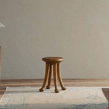 Farmhouse Solid Wood Side Table For Living Room