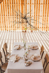 Large Linen Tablecloth, Custom Size Linen Tablecloth
