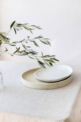 Natural Light Linen Tablecloth, Soft Linen Tablecloth, Linen Handmade Table Cloth