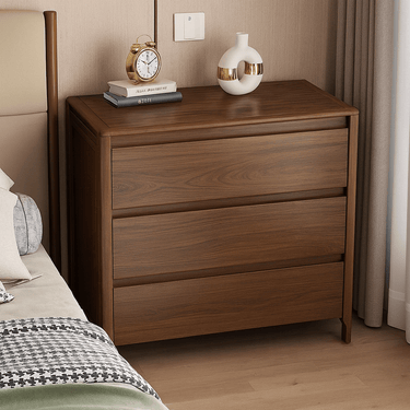 Lumber Dresser With Rubberwood Soft Close Drawer