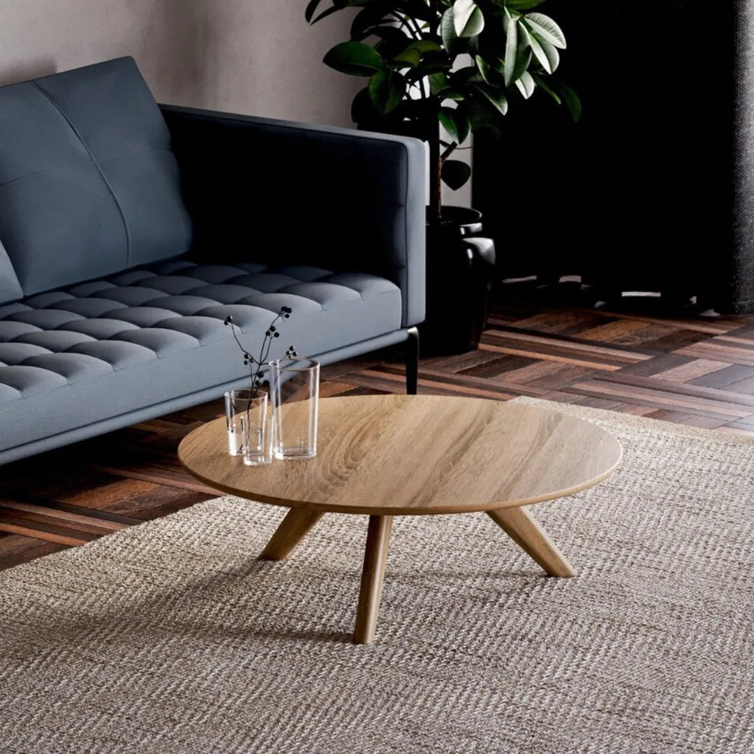 mid century coffee table with tapered legs