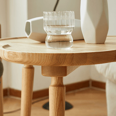 Scandinavian Solid Wood Cloud Coffee Table For Living Room