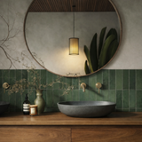 Scandinavian Bathroom Vanity With Natural Wood Finish And Integrated Storage For Bathroom