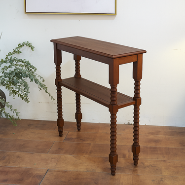 French Country Solid Wood Console Table